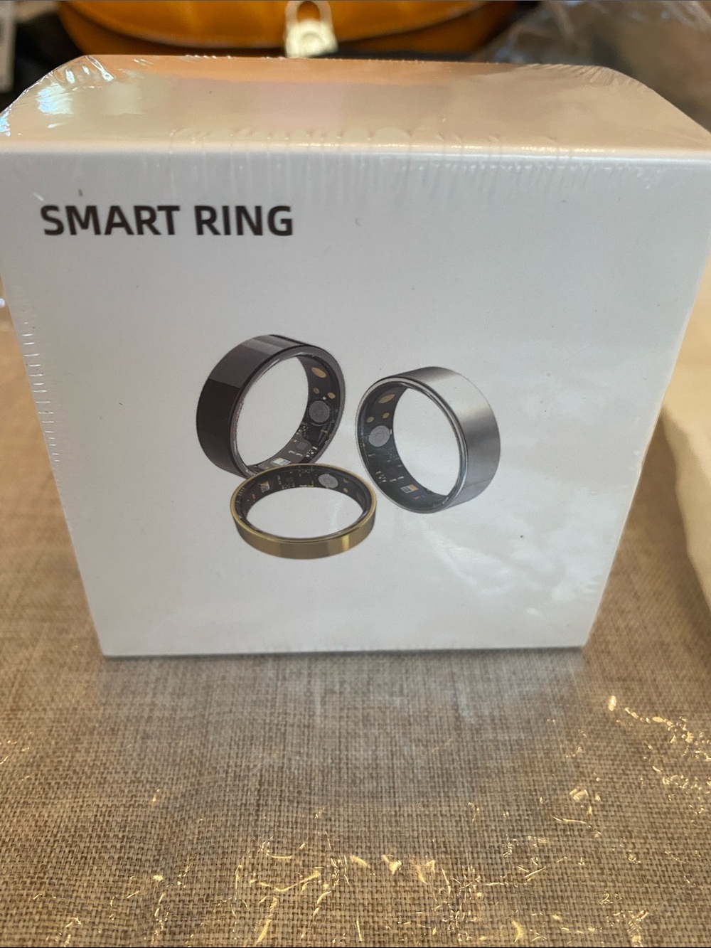 Smart Ring in silver- Wearable Electronics